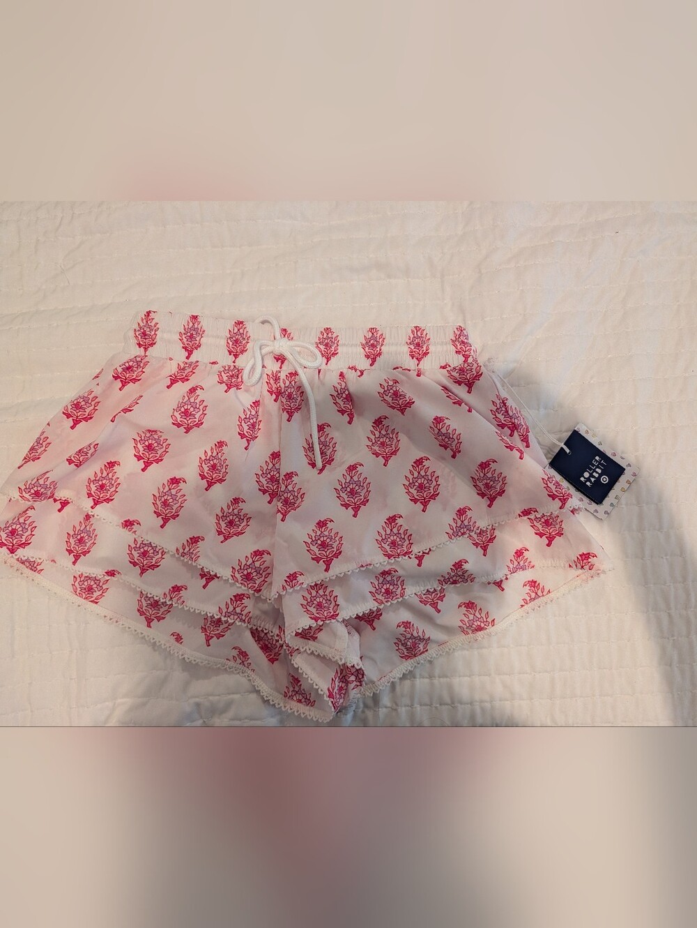 Roller Rabbit x Target Women's Bouquet Drawstrings Shorts Sz XS